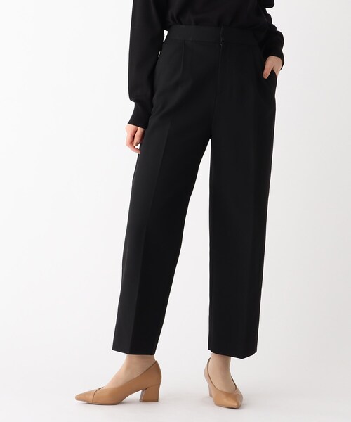 OPAQUE.CLIP（オペークドットクリップ）の「◆【ネオサーモ】裏起毛ツイル ワイドパンツ（その他パンツ・レディース・ブラック/オフホワイト/ブルー/グレー系・34/36/38/40/42）」の13枚目の写真