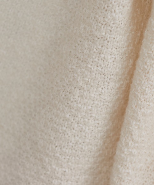 INED（イネド）の「異素材MIXツイードニットカーディガン（カーディガン/ボレロ・レディース・ブラック/オフホワイト・9号）」の15枚目の写真