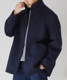 417 EDIFICE | 【WOOLICK / ウーリック】ビーバースタンドコート(ステンカラーコート)