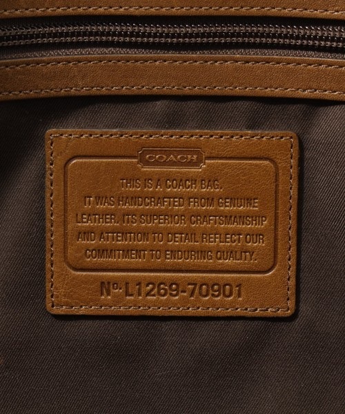 COACH（コーチ）の「ブリーフケース（ショルダーバッグ・メンズ・ブラウン・-）」の2枚目の写真