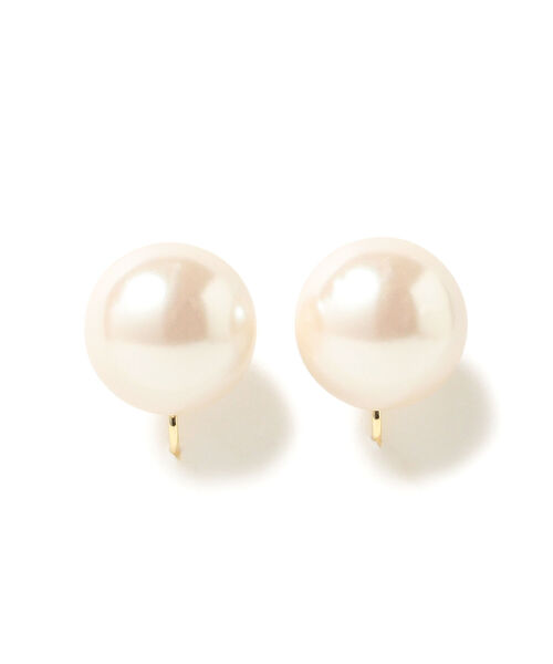 Ray BEAMS(レイビームス)の「Ray BEAMS / ビッグ パール イヤリング(イヤリング・レディース・ホワイト・ONE SIZE)」の4枚目の写真