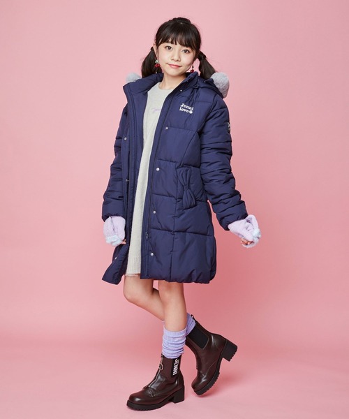 JENNI（ジェニィ）の「2wayルーズニーハイソックス（ソックス/靴下・キッズ・オフホワイト/ラベンダー/ミント・19-21cm/22-24cm）」の12枚目の写真
