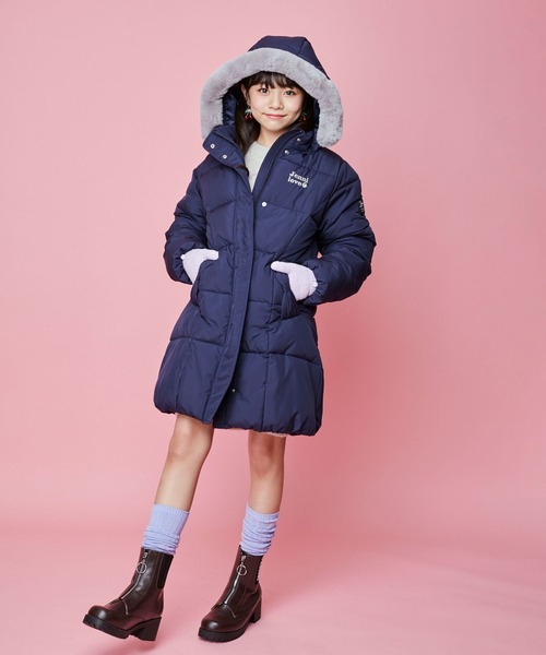 JENNI（ジェニィ）の「2wayルーズニーハイソックス（ソックス/靴下・キッズ・オフホワイト/ラベンダー/ミント・19-21cm/22-24cm）」の15枚目の写真
