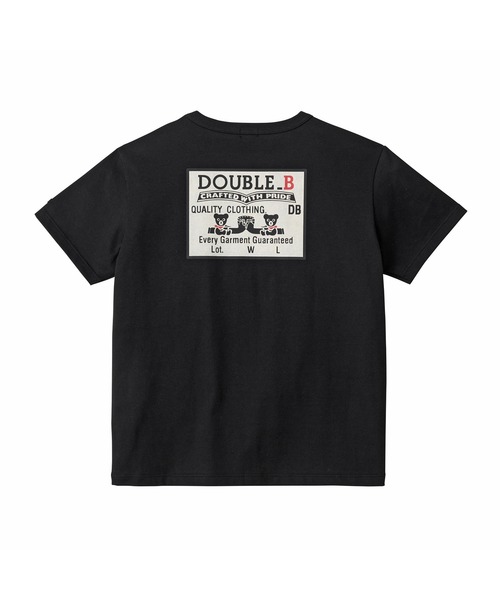 バックパッチプリントＴシャツ（大人用）（Tシャツ/カットソー）｜DOUBLE_B（ダブルビー）