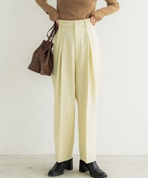 coca（coca） | ウールタッチカルゼインタックパンツ(スラックス)