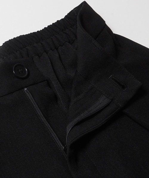 coca（coca）（コカ）の「ウールタッチカルゼインタックパンツ（スラックス・レディース・アイボリー/ブラック/イエロー/グリーン・M/L）」の14枚目の写真