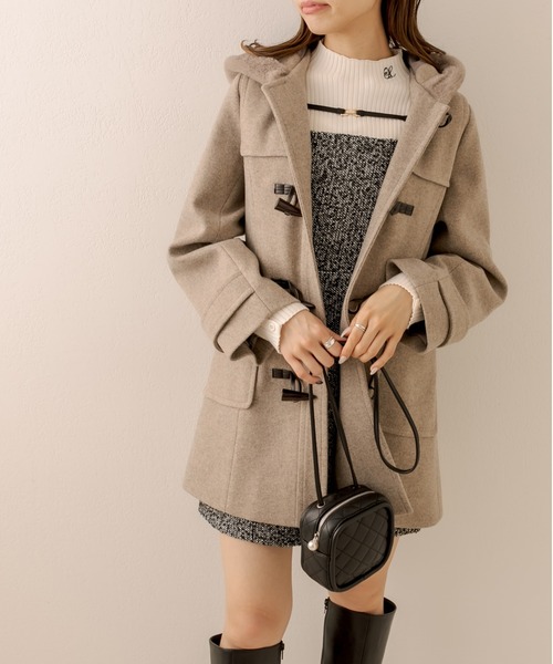 OLIVE des OLIVE（オリーブデオリーブ）の「サイドオープンミニキャミワンピース（ワンピース・レディース・ブラック/チェック/スミクロ・FREE）」の12枚目の写真