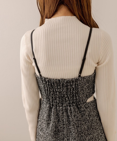 OLIVE des OLIVEミニワンピース　チェック柄 ミニキャミワンピース | OLIVE des OLIVE(オリーブ デ オリーブ