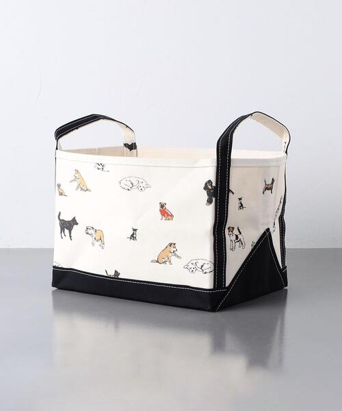 TEMBEA BOOKTOTEブックトート M DOG テンベア 別注 TEMBEA（テンベア）の「【別注】＜TEMBEA＞BOOK TOTE M（収納グッズ