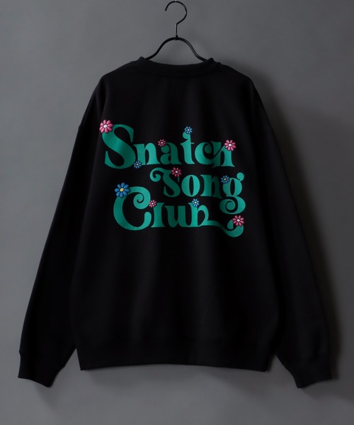 SITRY(シトリー)の「wide silhouette foam print sweat/ワイドシルエット 発泡プリント スウェット/トレーナー(スウェット・メンズ・ブルー/ブラック系その他/ホワイト系その他2/ブラック/ブラック系その他2/ホワイト/ホワイト系その他/パープル系その他/パープル系その他2/マスタード/パープル/ブルー系その他・M/L)」の4枚目の写真