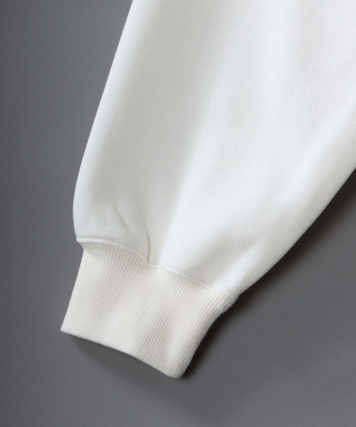 SITRY(シトリー)の「wide silhouette foam print sweat/ワイドシルエット 発泡プリント スウェット/トレーナー(スウェット・メンズ・ブルー/ブラック系その他/ホワイト系その他2/ブラック/ブラック系その他2/ホワイト/ホワイト系その他/パープル系その他/パープル系その他2/マスタード/パープル/ブルー系その他・M/L)」の18枚目の写真