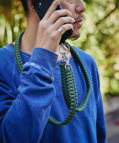 FREAK'S STORE(フリークスストア)の「Onawa×FREAK'S STORE/オナワ×フリークスストア Onawa(お縄)パラコードストラップ(スマホグッズ・メンズ・イエロー/オレンジ/ブルー/グリーン/その他13・ONE SIZE)」の9枚目の写真