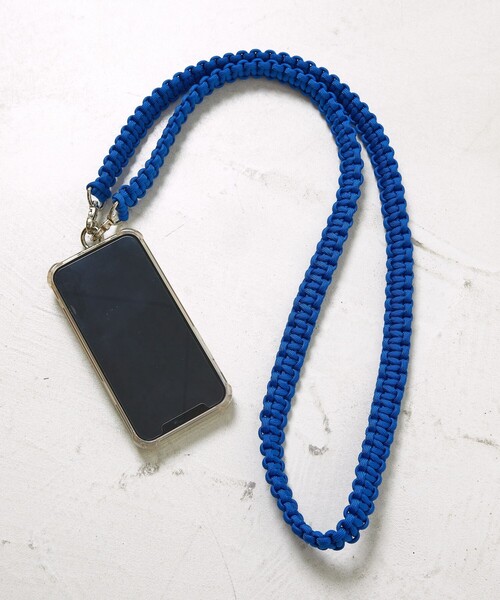 FREAK'S STORE(フリークスストア)の「Onawa×FREAK'S STORE/オナワ×フリークスストア Onawa(お縄)パラコードストラップ(スマホグッズ・メンズ・イエロー/オレンジ/ブルー/グリーン/その他13・ONE SIZE)」の22枚目の写真