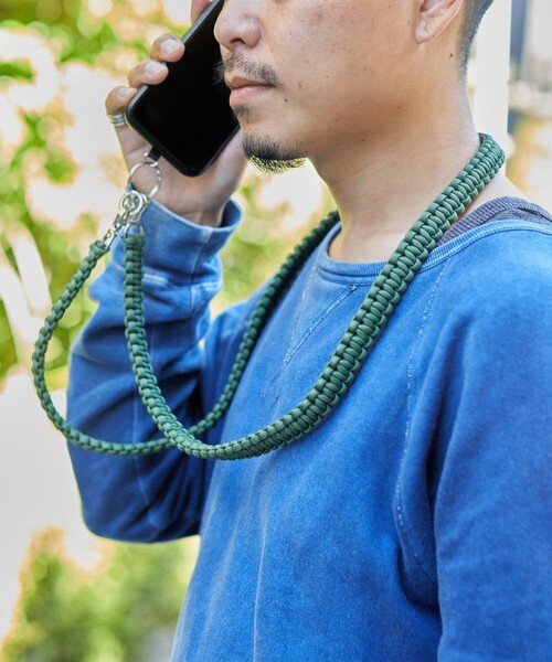 FREAK'S STORE(フリークスストア)の「Onawa×FREAK'S STORE/オナワ×フリークスストア Onawa(お縄)パラコードストラップ(スマホグッズ・メンズ・イエロー/オレンジ/ブルー/グリーン/その他13・ONE SIZE)」の17枚目の写真
