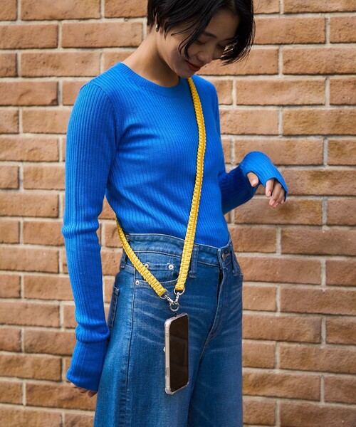 FREAK'S STORE(フリークスストア)の「Onawa×FREAK'S STORE/オナワ×フリークスストア Onawa(お縄)パラコードストラップ(スマホグッズ・メンズ・イエロー/オレンジ/ブルー/グリーン/その他13・ONE SIZE)」の14枚目の写真