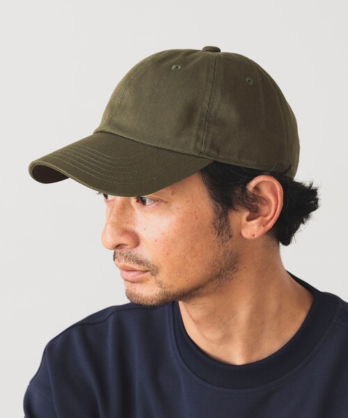B:MING by BEAMS（ビーミングバイビームス）の「B:MING by BEAMS / ベーシック ツイル キャップ（キャップ・メンズ・アイボリー/オリーブ/ブラック・FREE）」の3枚目の写真