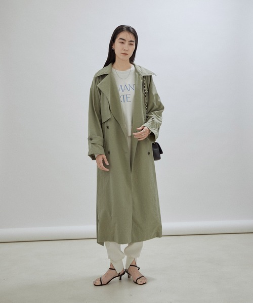 AULENTTI（オウレンティ）の「[ご好評につき追加決定！]【AULENTTI（オーレンティ）】SAUVAGE BAG（ショルダーバッグ・レディース・ベージュ/ブラック・FREE）」の4枚目の写真