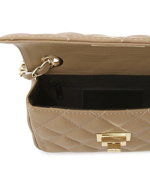 AULENTTI（オウレンティ）の「[ご好評につき追加決定！]【AULENTTI（オーレンティ）】SAUVAGE BAG（ショルダーバッグ・レディース・ベージュ/ブラック・FREE）」の15枚目の写真