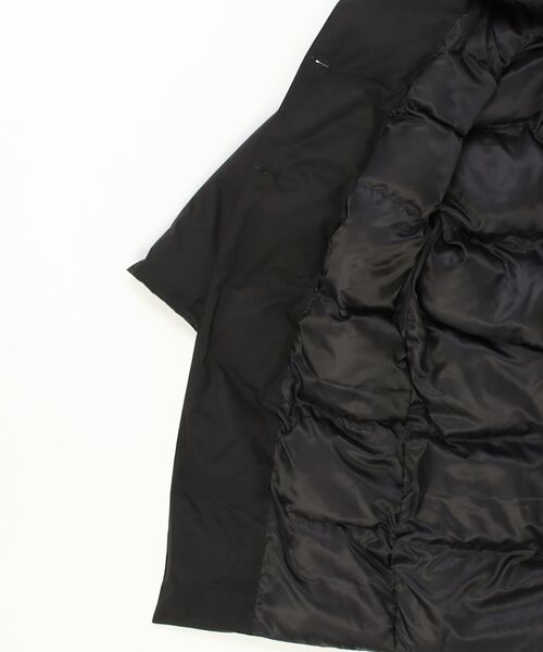 MAISON BREEZE(メゾンブリーズ)の「【MAISON BREEZE】ビッグシルエット中綿ロングコート SCCH289(ダウンジャケット/コート・レディース・ブラック・FREE)」の9枚目の写真