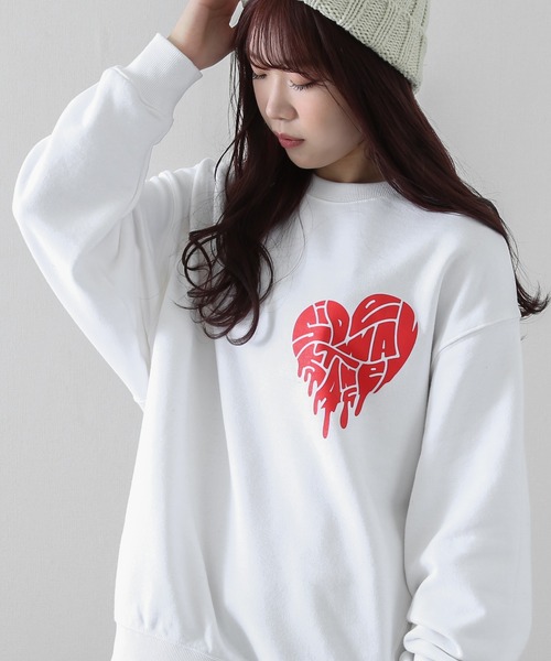 SIDEWAY STANCE（サイドウェイスタンス）の「【SIDEWAY STANCE】プリント スウェット トレーナー（スウェット・メンズ・オートミール/ブラック/ホワイト系その他/ブラック系その他2/ブラック系その他/ホワイト系その他2/ホワイト系/ホワイト系2/ホワイト系1/ブラック系1/ブラック系/ブラック系2/グレー/ネイビー系1/ブラック系3/ライトグレー系3/ブラック系4/ライトグレー系4/ネイビー系3/ネイビー系4・LARGE/MEDIUM/X-LARGE/SMALL）」の5枚目の写真