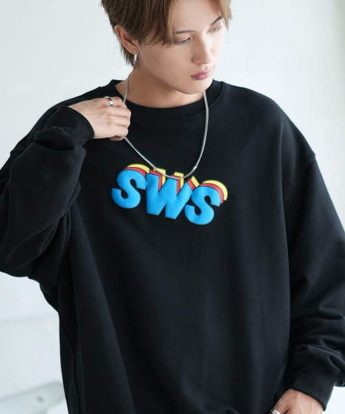 SIDEWAY STANCE（サイドウェイスタンス）の「【SIDEWAY STANCE】プリント スウェット トレーナー（スウェット・メンズ・オートミール/ブラック/ホワイト系その他/ブラック系その他2/ブラック系その他/ホワイト系その他2/ホワイト系/ホワイト系2/ホワイト系1/ブラック系1/ブラック系/ブラック系2/グレー/ネイビー系1/ブラック系3/ライトグレー系3/ブラック系4/ライトグレー系4/ネイビー系3/ネイビー系4・LARGE/MEDIUM/X-LARGE/SMALL）」の13枚目の写真