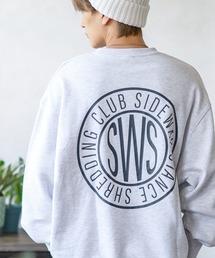 【SIDEWAY STANCE】プリント スウェット トレーナー