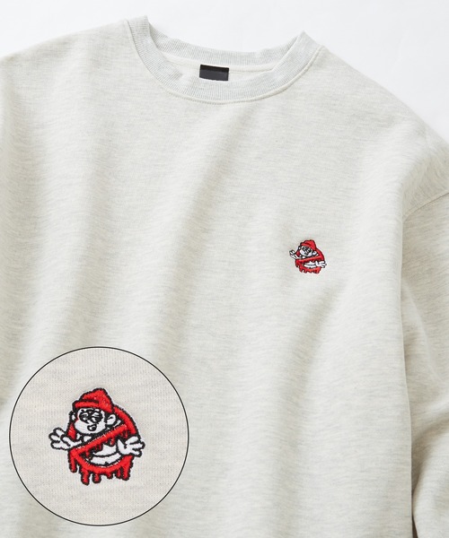 SIDEWAY STANCE（サイドウェイスタンス）の「【SIDEWAY STANCE】プリント スウェット トレーナー（スウェット・メンズ・オートミール/ブラック/ホワイト系その他/ブラック系その他2/ブラック系その他/ホワイト系その他2/ホワイト系/ホワイト系2/ホワイト系1/ブラック系1/ブラック系/ブラック系2/グレー/ネイビー系1/ブラック系3/ライトグレー系3/ブラック系4/ライトグレー系4/ネイビー系3/ネイビー系4・LARGE/MEDIUM/X-LARGE/SMALL）」の17枚目の写真