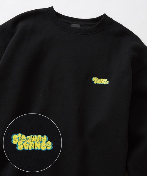 SIDEWAY STANCE（サイドウェイスタンス）の「【SIDEWAY STANCE】プリント スウェット トレーナー（スウェット・メンズ・オートミール/ブラック/ホワイト系その他/ブラック系その他2/ブラック系その他/ホワイト系その他2/ホワイト系/ホワイト系2/ホワイト系1/ブラック系1/ブラック系/ブラック系2/グレー/ネイビー系1/ブラック系3/ライトグレー系3/ブラック系4/ライトグレー系4/ネイビー系3/ネイビー系4・LARGE/MEDIUM/X-LARGE/SMALL）」の9枚目の写真