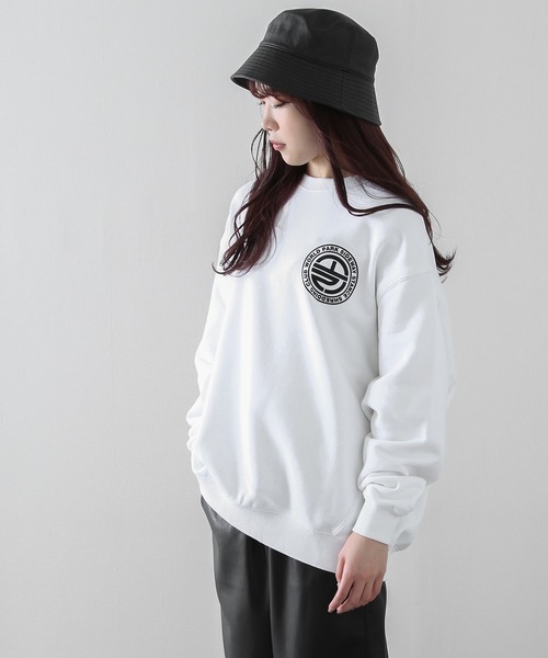 SIDEWAY STANCE（サイドウェイスタンス）の「【SIDEWAY STANCE】プリント スウェット トレーナー（スウェット・メンズ・オートミール/ブラック/ホワイト系その他/ブラック系その他2/ブラック系その他/ホワイト系その他2/ホワイト系/ホワイト系2/ホワイト系1/ブラック系1/ブラック系/ブラック系2/グレー/ネイビー系1/ブラック系3/ライトグレー系3/ブラック系4/ライトグレー系4/ネイビー系3/ネイビー系4・LARGE/MEDIUM/X-LARGE/SMALL）」の21枚目の写真