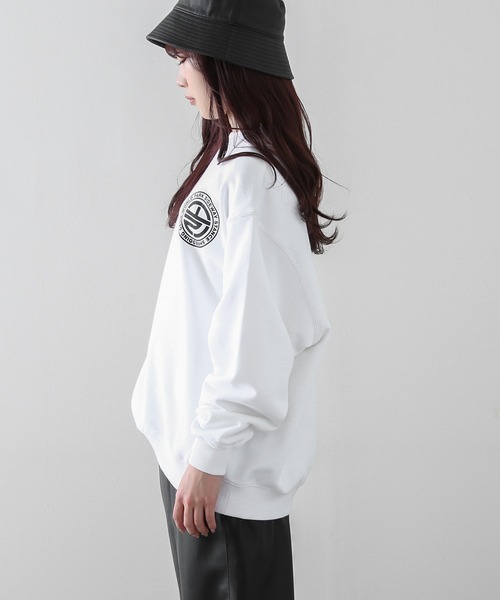 SIDEWAY STANCE（サイドウェイスタンス）の「【SIDEWAY STANCE】プリント スウェット トレーナー（スウェット・メンズ・オートミール/ブラック/ホワイト系その他/ブラック系その他2/ブラック系その他/ホワイト系その他2/ホワイト系/ホワイト系2/ホワイト系1/ブラック系1/ブラック系/ブラック系2/グレー/ネイビー系1/ブラック系3/ライトグレー系3/ブラック系4/ライトグレー系4/ネイビー系3/ネイビー系4・LARGE/MEDIUM/X-LARGE/SMALL）」の22枚目の写真