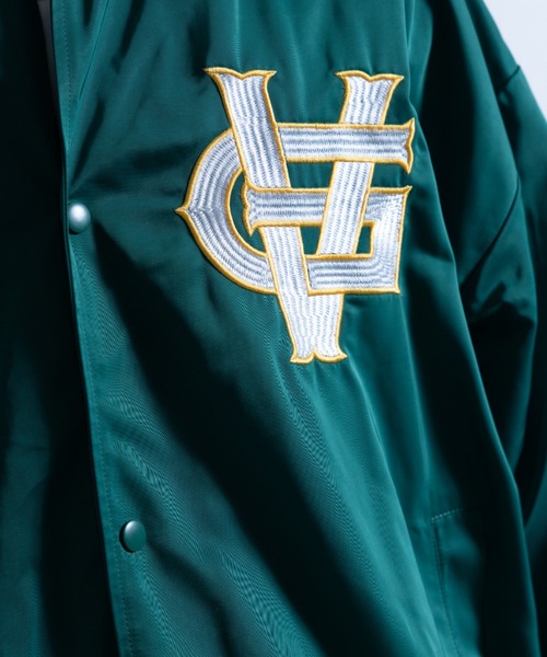 NYLAUS（ナイラス）の「メモリー 裏タフタ ロゴ刺繍 ルーズスタジャン（スタジャン・メンズ・ホワイト/ブラック/ブルー/グリーン・L/LL/M）」の10枚目の写真