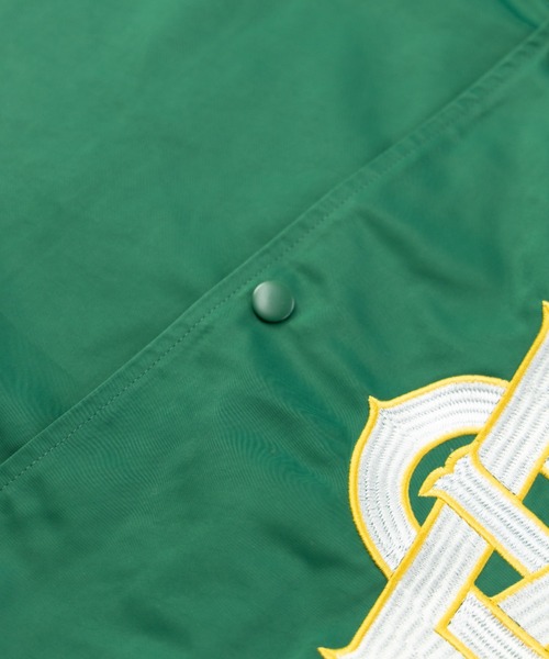 NYLAUS（ナイラス）の「メモリー 裏タフタ ロゴ刺繍 ルーズスタジャン（スタジャン・メンズ・ホワイト/ブラック/ブルー/グリーン・L/LL/M）」の18枚目の写真