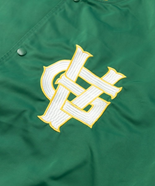 NYLAUS（ナイラス）の「メモリー 裏タフタ ロゴ刺繍 ルーズスタジャン（スタジャン・メンズ・ホワイト/ブラック/ブルー/グリーン・L/LL/M）」の22枚目の写真