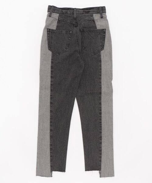 aimoha（アイモハ）の「【aimoha】オリジナル　リメイク感  リバースデザインカットオフスキニー（デニムパンツ・レディース・ブラック/インディゴブルー/ブルー・SMALL/MEDIUM/LARGE/X-LARGE）」の21枚目の写真