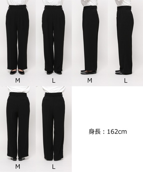 Off-White™ ワークパンツ 黒 22SS GLOBAL WORK グローバルワーク パンツ ワイドパンツ ガウチョ