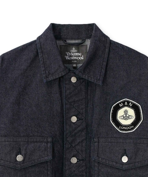 【レアデザイン☆高級感】ヴィヴィアンウエストウッド シャツジャケット Vivienne Westwood MAN（ヴィヴィアンウエストウッドマン）の