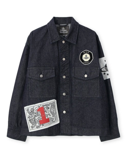【新品】 Vivienne Westwood シャツ ブルゾン ジャケット ヴィヴィアン・ウエストウッド2024年秋冬コレクションから