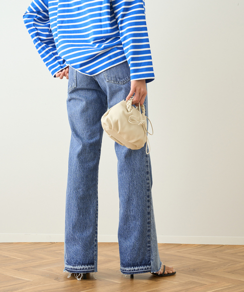 journal standard L'essage　アンスクリアフレアデニム INSCRIRE /アンスクリア】002 Flare Denim：デニム（デニム