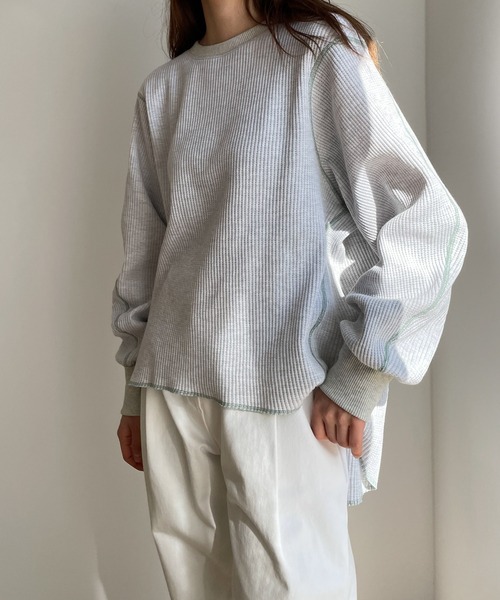 RED CHOP WORKSサーマルロングtee キャナルジーン CANAL JEAN RED CHOP WORKS(レッドチョップワークス