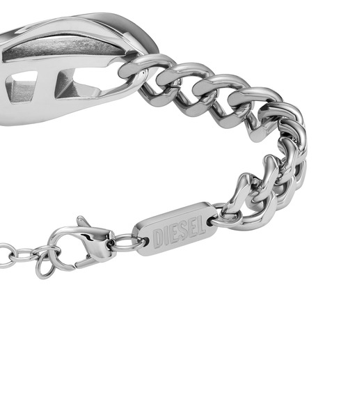 人気の雑貨がズラリ！ ディーゼル アクセサリー シルバー ブレスレット メンズ アクセサリー