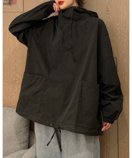 Ritzy（リッツィー）の「アノラックオーバーパーカー（マウンテンパーカー・レディース・カーキ/ブラック・M/L）」の19枚目の写真