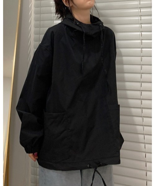 Ritzy（リッツィー）の「アノラックオーバーパーカー（マウンテンパーカー・レディース・カーキ/ブラック・M/L）」の14枚目の写真