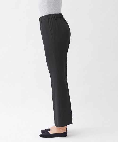 Tuche（トゥシェ）の「Tuche/トゥシェ フレアパンツ 無地（その他パンツ・レディース・ブラック/ブルー/オフホワイト・MEDIUM/LARGE）」の10枚目の写真