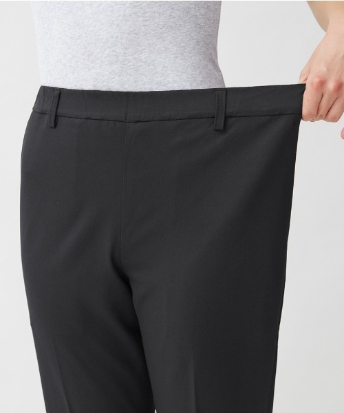 Tuche（トゥシェ）の「Tuche/トゥシェ フレアパンツ 無地（その他パンツ・レディース・ブラック/ブルー/オフホワイト・MEDIUM/LARGE）」の9枚目の写真