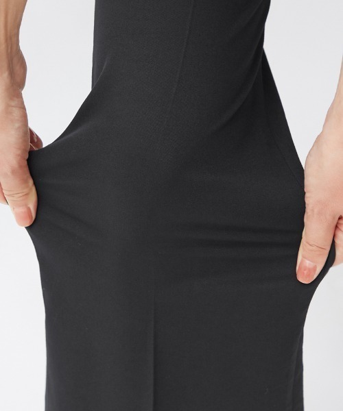 Tuche（トゥシェ）の「Tuche/トゥシェ フレアパンツ 無地（その他パンツ・レディース・ブラック/ブルー/オフホワイト・MEDIUM/LARGE）」の5枚目の写真