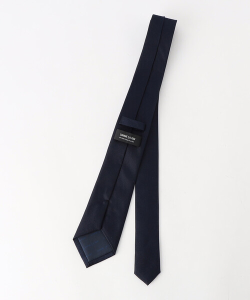 COMME CA ISM（コムサイズム）の「【シルク100％】ソリッド 無地 ネクタイ（ネクタイ・メンズ・ブラック/ネイビー・FREE）」の6枚目の写真