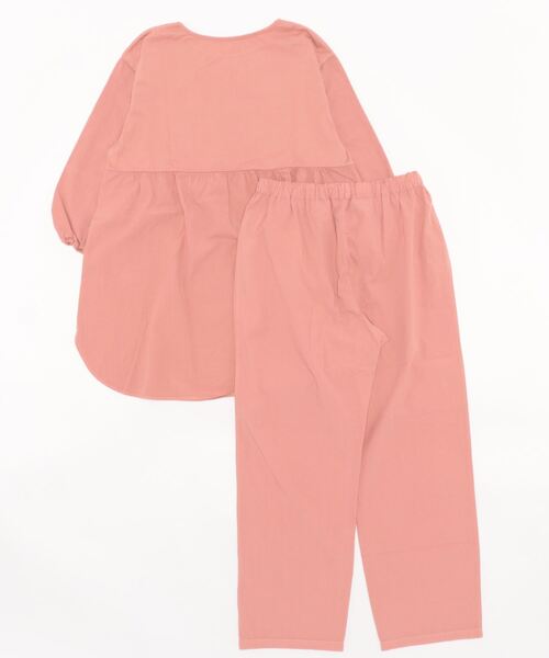 KID BLUE（キッドブルー）の「キッドブルー -23オーガニックコットンＮ -8分袖パジャマ -KNUK528 -kidblue（ルームウェア/パジャマ・レディース・ピンクベージュ/グリーン系その他・M）」の3枚目の写真