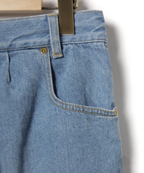 mercibeaucoup,(メルシーボークー)の「サルエルデニムパンツ(デニムパンツ・レディース・ブルー・0)」の4枚目の写真