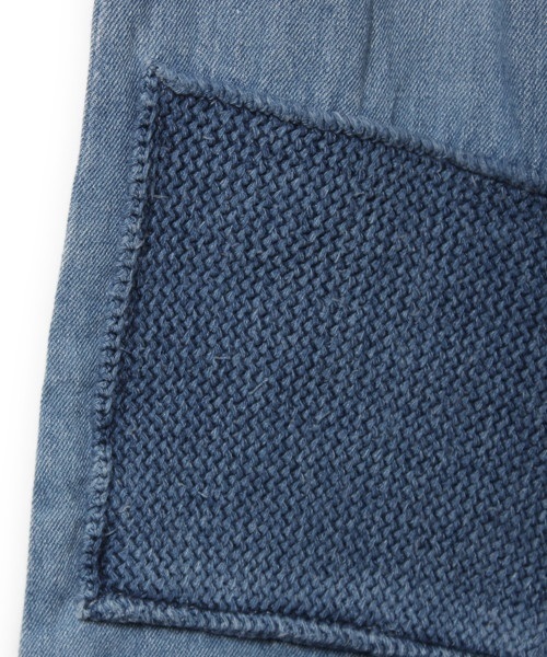 mercibeaucoup,(メルシーボークー)の「サルエルデニムパンツ(デニムパンツ・レディース・ブルー・0)」の5枚目の写真