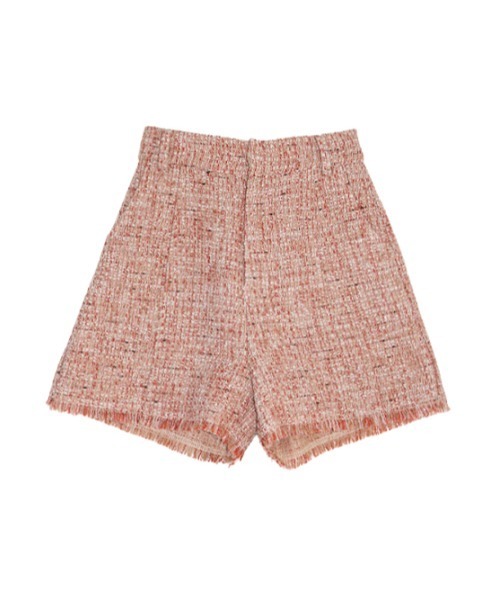 AMAIL（アマイル）の「Tweed cutting pants（その他パンツ・レディース・ブラック/ピンク・FREE）」の7枚目の写真